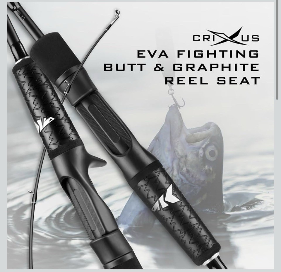 New KastKing Crixus Fishing Rod IM6 Graphite Spinning Rod & Casting Rod