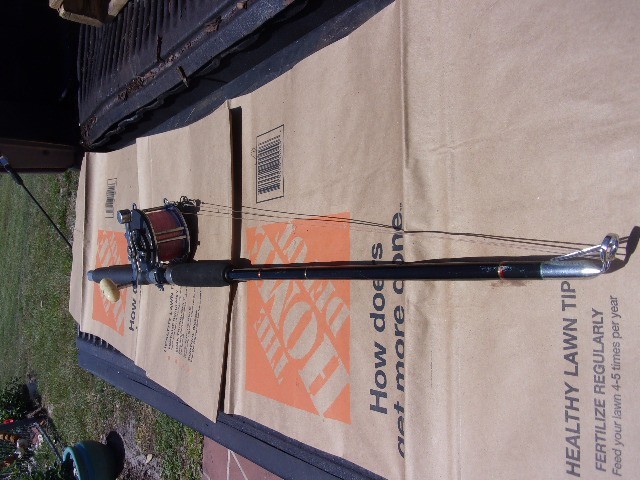 Star Rods Delux DLXKITE Kite Rod 3.7 with Penn Sailfisher 130 spooled reel