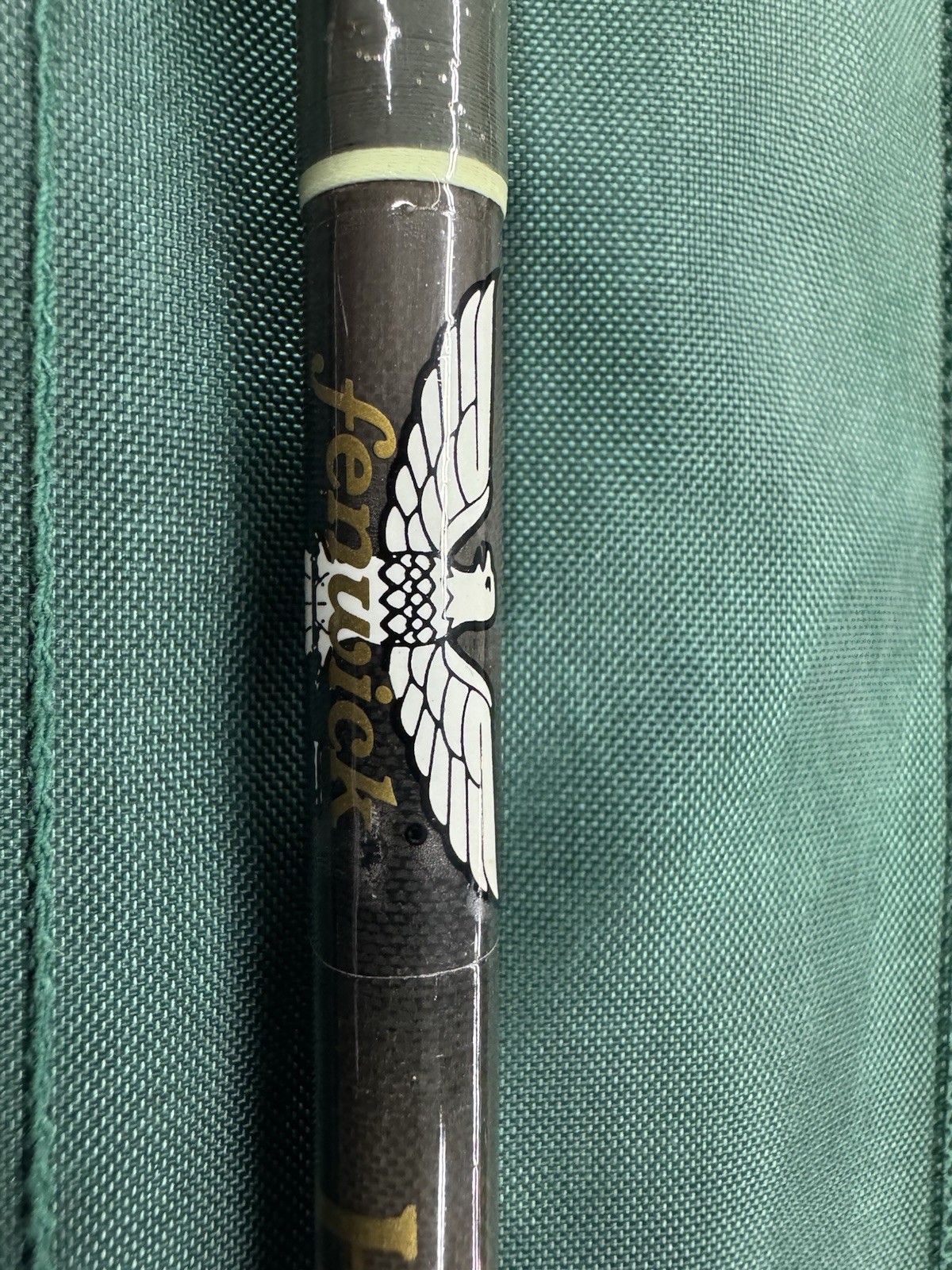 VINTAGE FENWICK USA HMG SERIES GFF9012 2 PIECE FISHING ROD 1975-76 NO.12