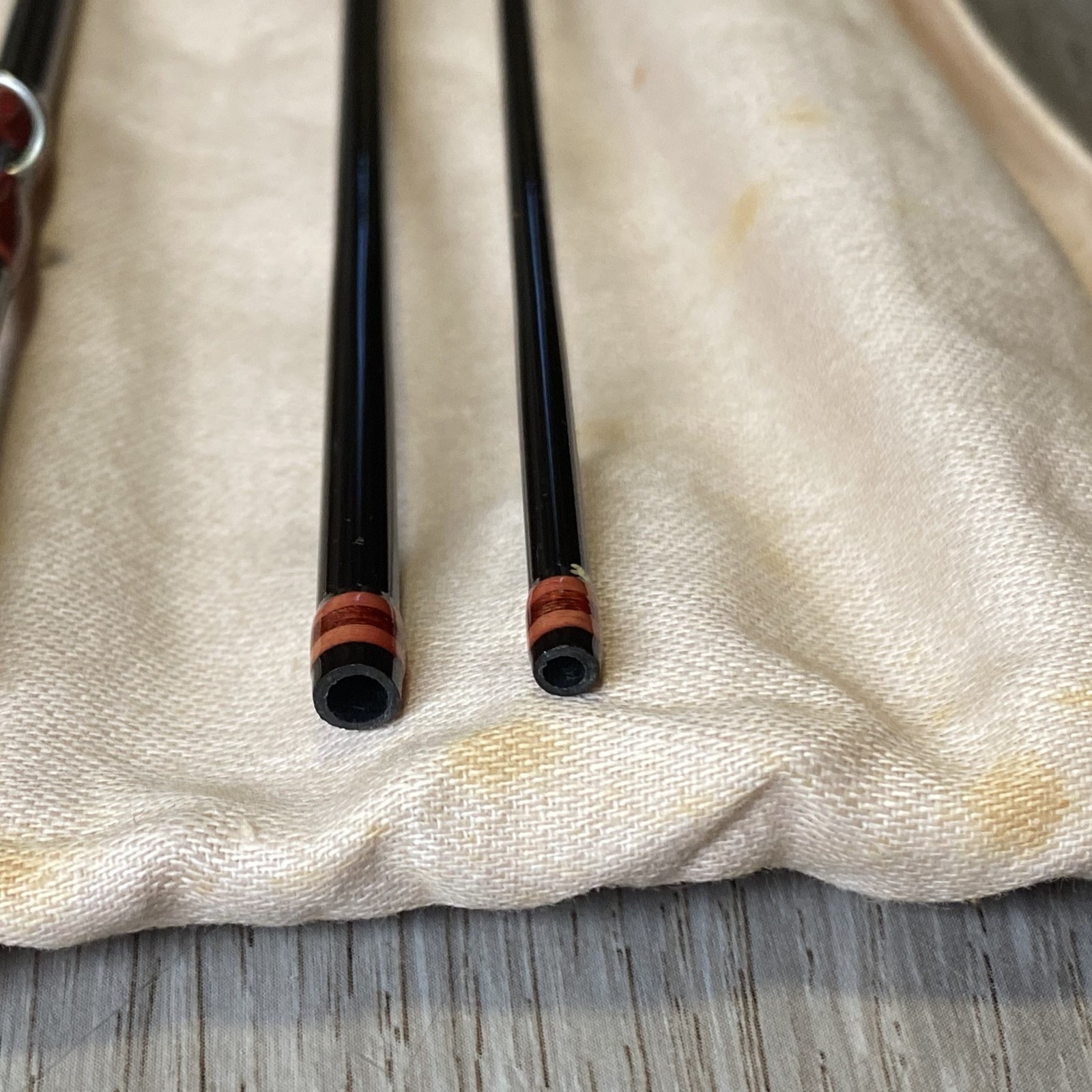 [Near Mint]Hardy Graphite Smuggler Deluxe #6 8’2″ Fly rod w/Sock Tube 7piece