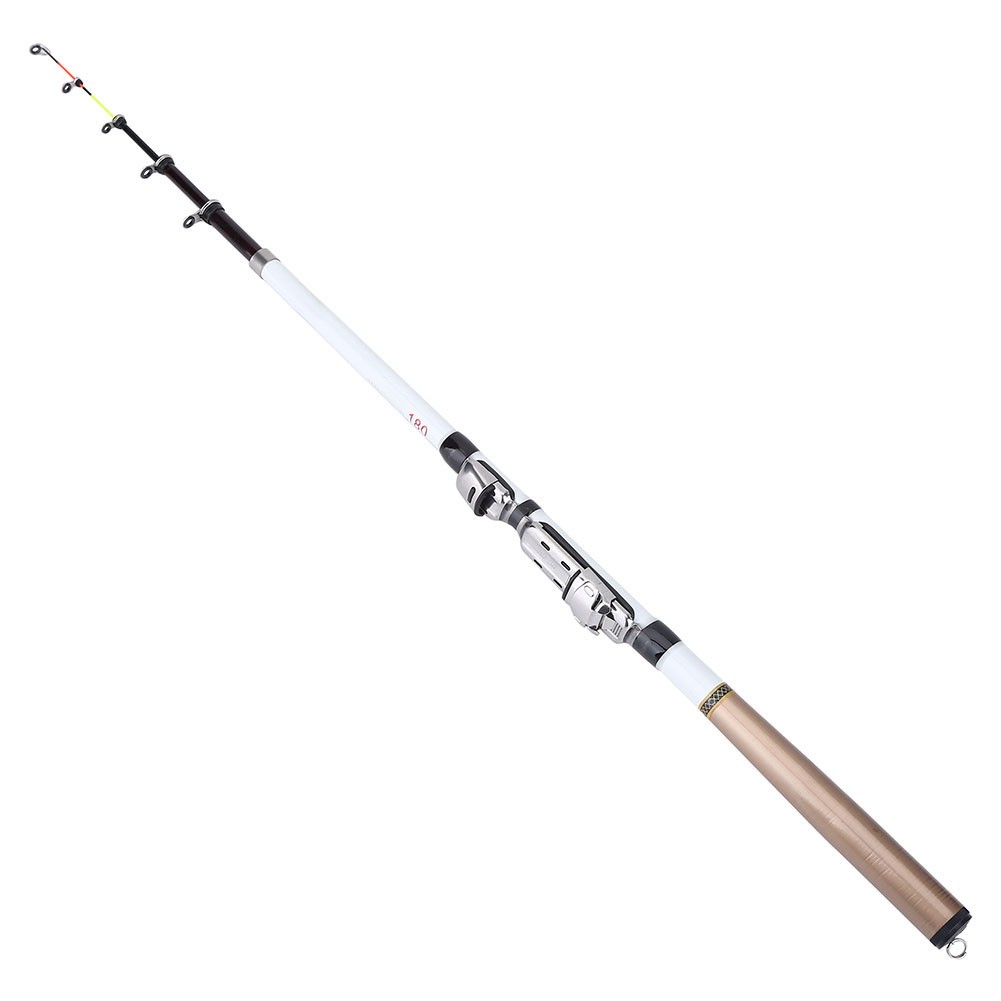 Portable Telescopic Fishing Rod Travel Spinning Fishing Pole Carbon Fiber UYHD