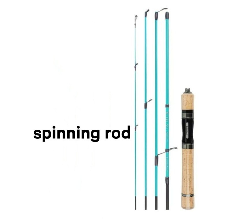 Portable Fishing Rod Carbon Fiber Ultra Light Spinning Casting Lure Fast Rods