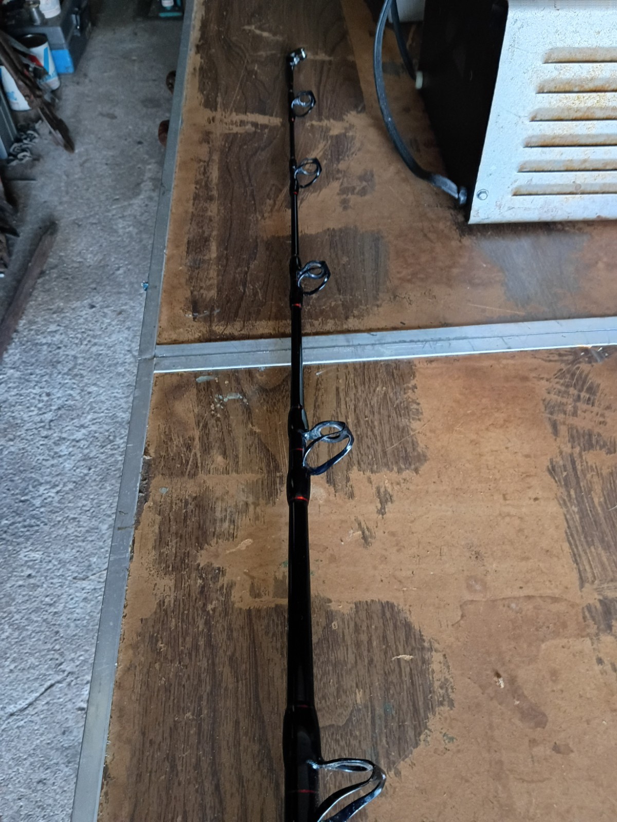 Penn Rampage Jigging Casting Rod 6 Ft Heavy Mod Fast 50 100 Braid RAMbw3080c60rs