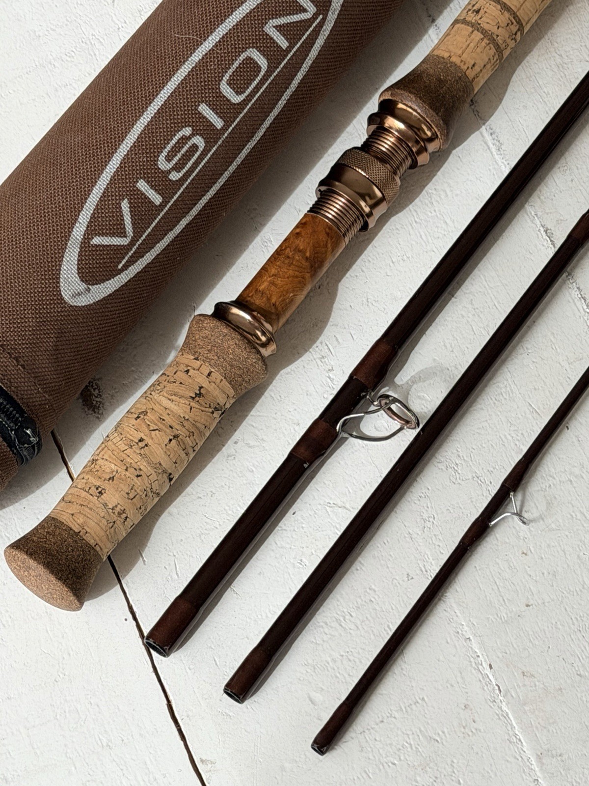 **BEAUTIFUL** 🔥 VISION 6wt. 10’11”in 4pc Switch/Spey Flyrod!! 🔥