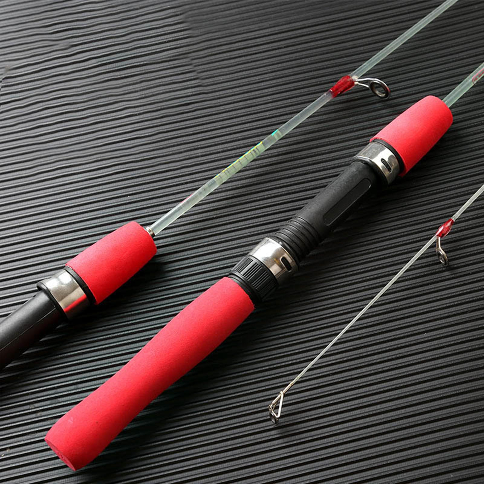 Mini Ice Fishing Rod Fiberglass Fiber Pole Fishing Rods Fish Tool