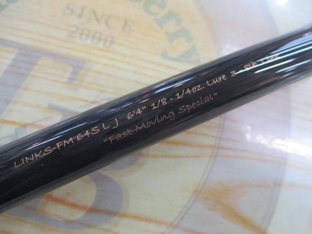 Fenwick Lynx LINKS-FM64SLJ Fast Moving Special Bass Rod Used