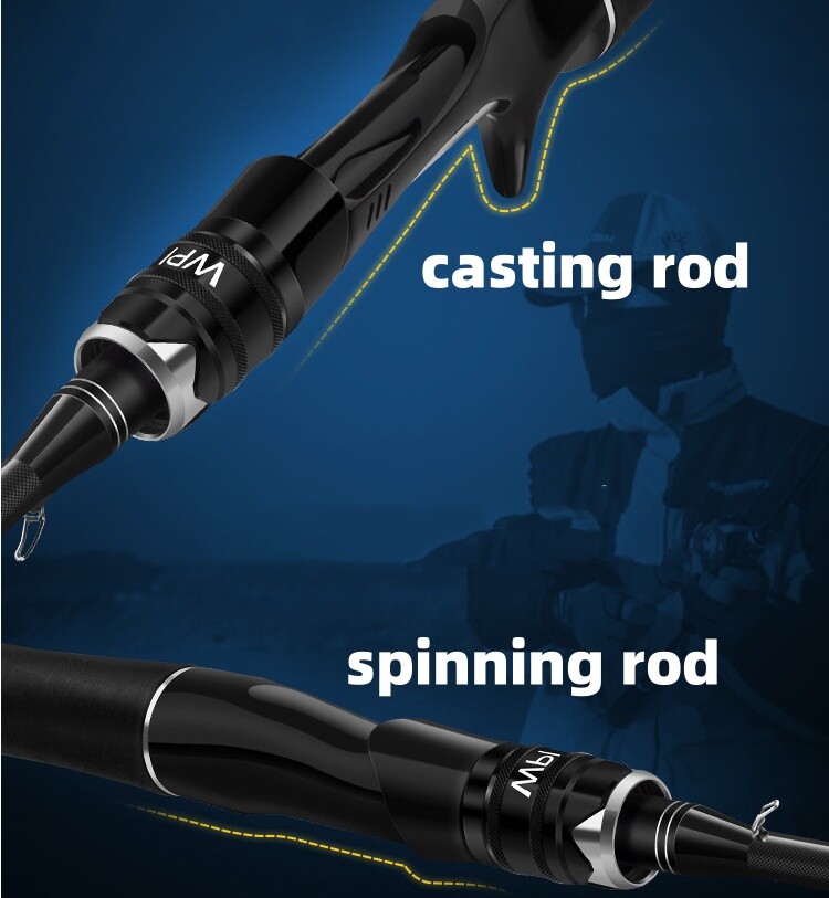 Fishing Rod 1.65m/1.8m Carbon Fiber Spinning Casting Fishing Pole Fast Trout Rod