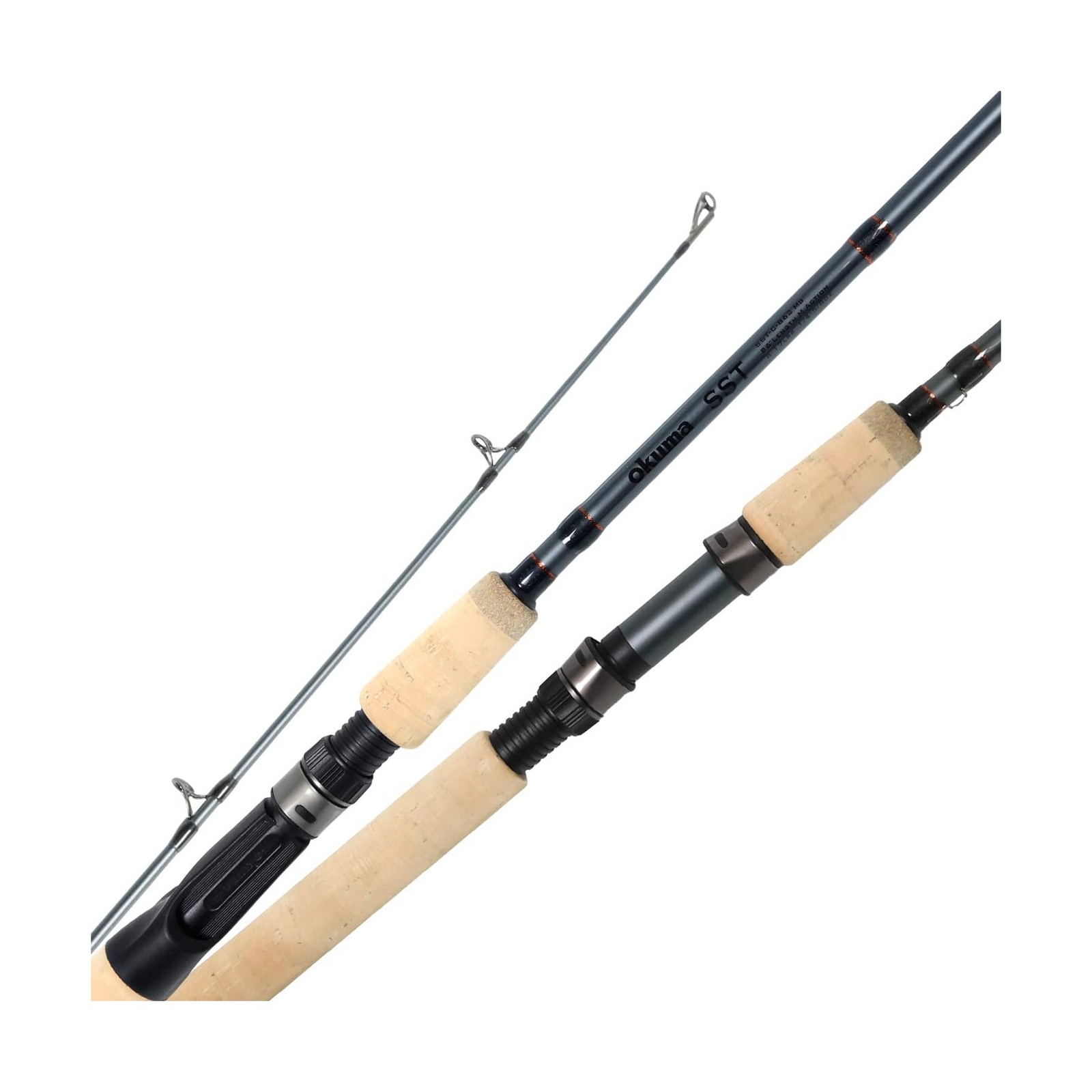 OKUMA SST-S-802ULa SST Kokanee/Trout a Rods,Gray,8′ UL