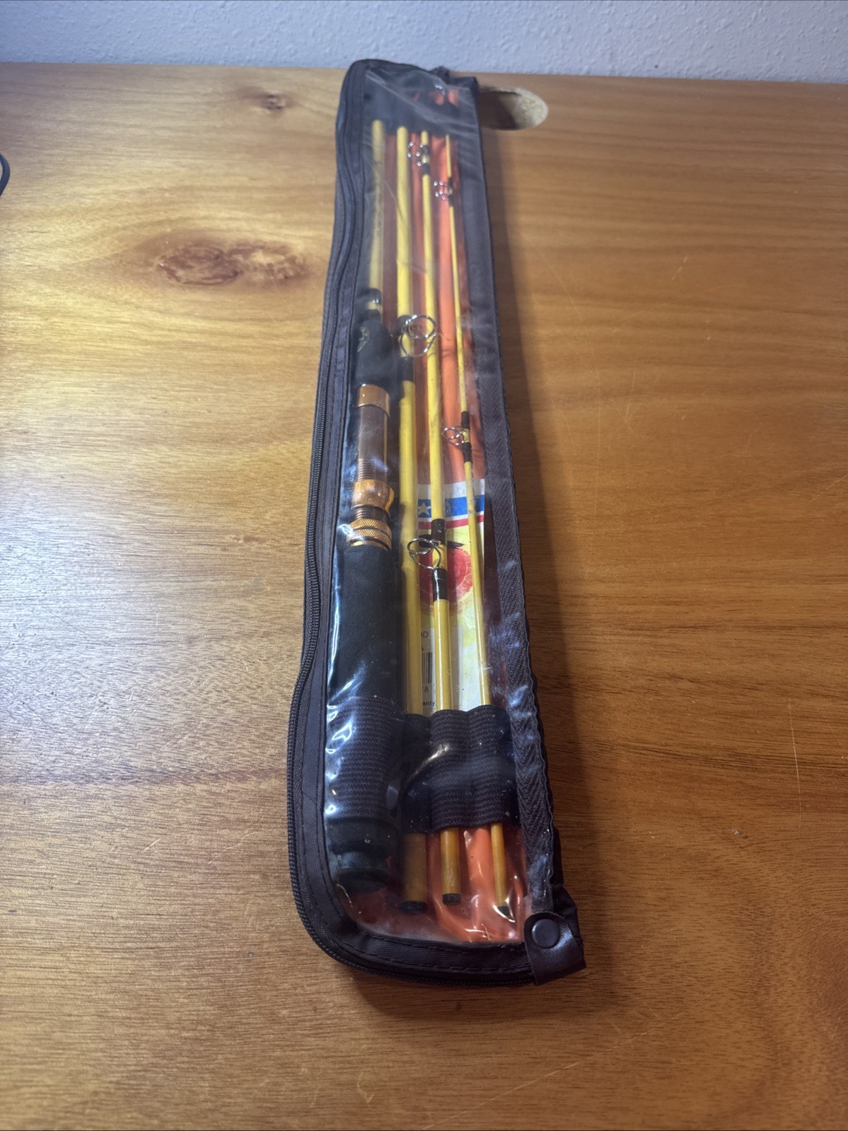 EAGLE CLAW Pack It Rod Spin /Fly 7’6″ 4Pc Medium #PK601-76 Great Condition. NEW