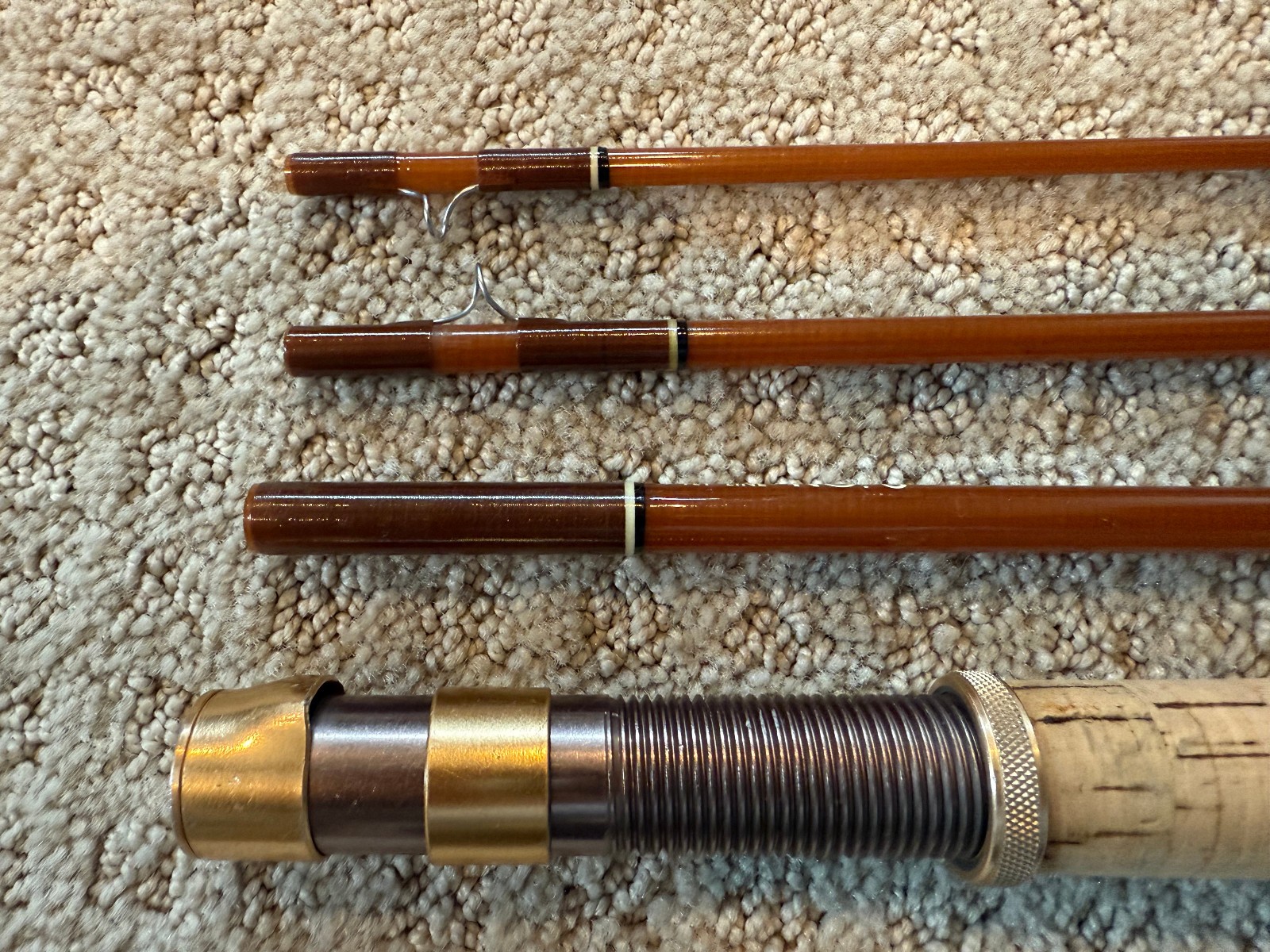 Early Fenwick Ferralite FF70-4 Fly Rod – 6wt 7′ With Original Sock & Tube