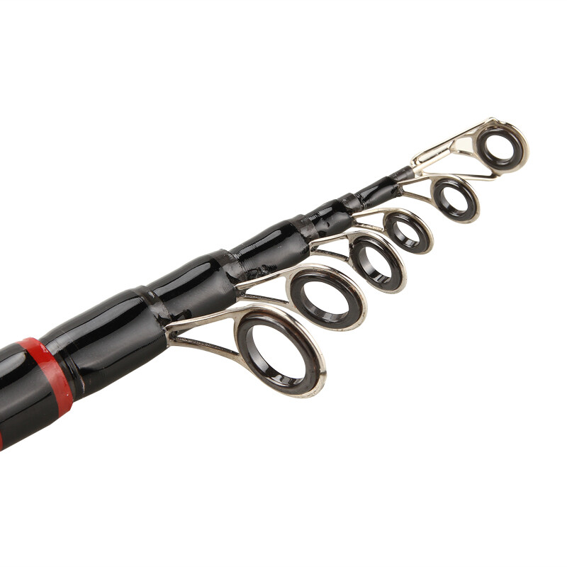 Telescopic Fishing Rod Carbon Fiber Casting Spinning Rod Saltwater Fishing Pole