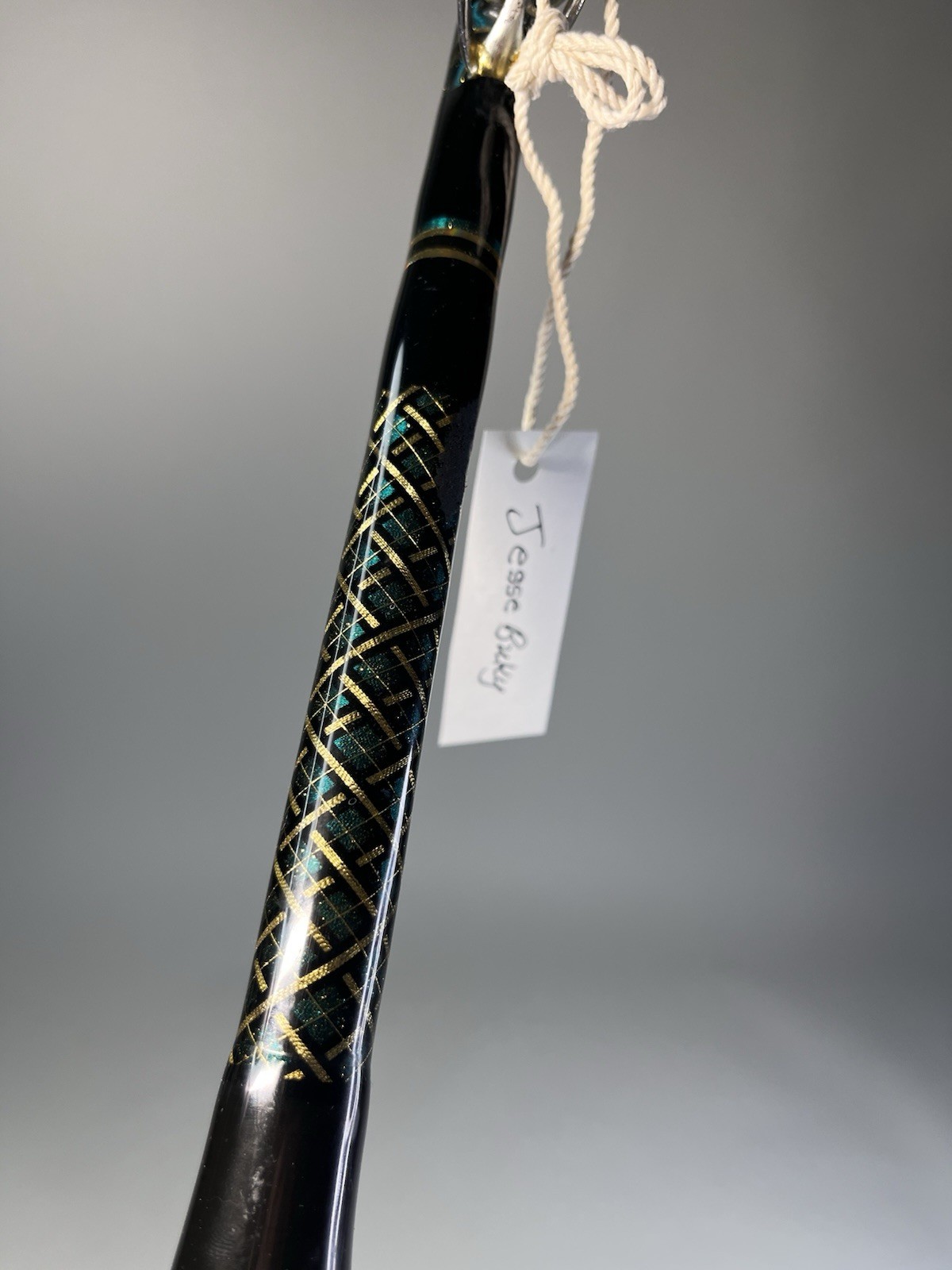 Jesse Buky Custom Built Wrapped Heavy Duty “KatNap” Vintage Fishing Rod 6′