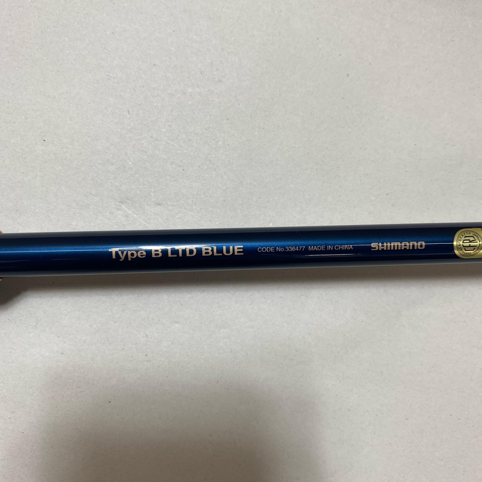 SHIMANO Lure rod 22 World Shaula Extension Butt B Blue Excellent condition w…