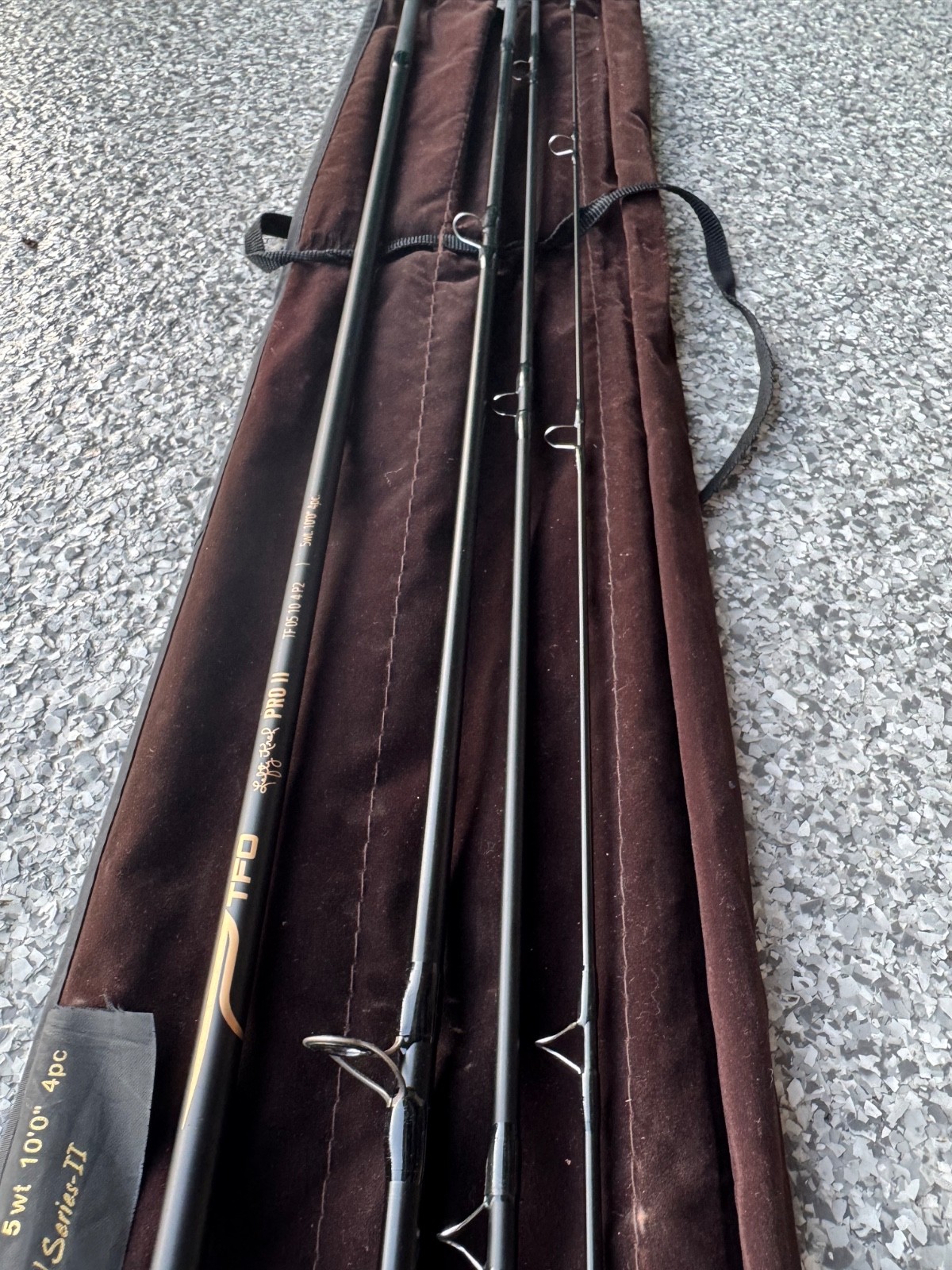 Temple Fork Outfitters TFO Lefty Kreh Professional Series II Fly Rod 5 Wt 10′