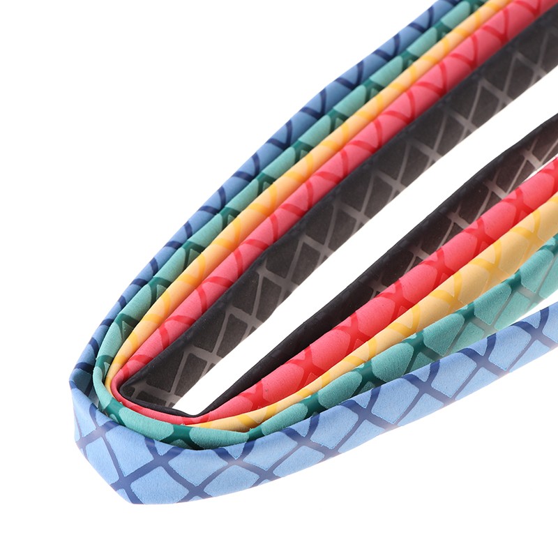 1m Non-slip Heat Shrink Tubing Fishing Waterproof Wrap Fishing Rod Racket Sleeve
