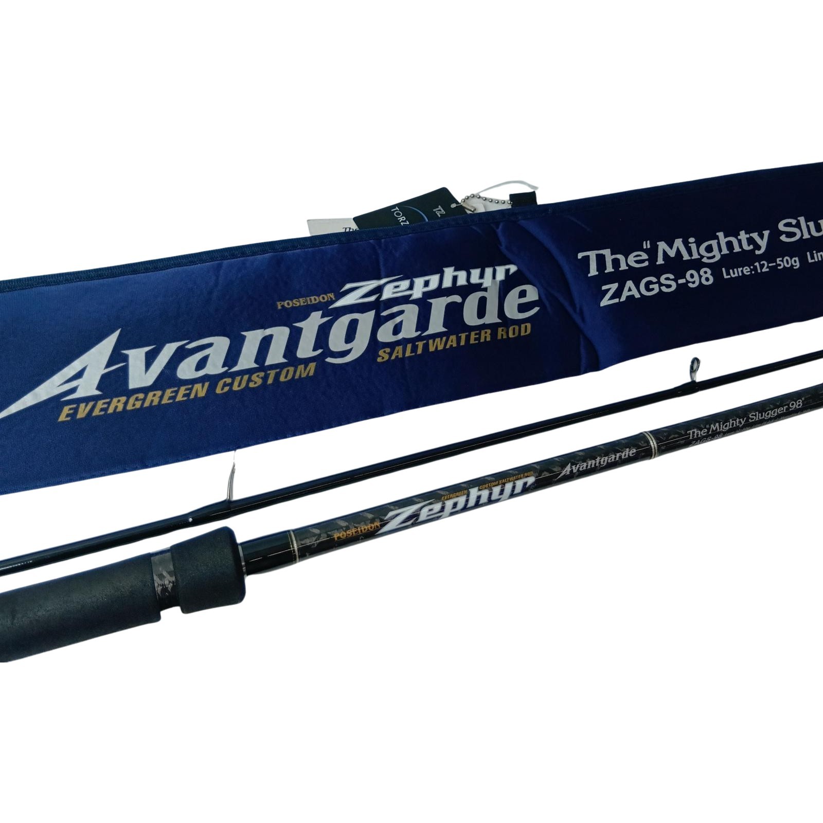 EVER GREEN Zephyr Avant-Garde ZAGS-98 Seabass Rod With rod bag