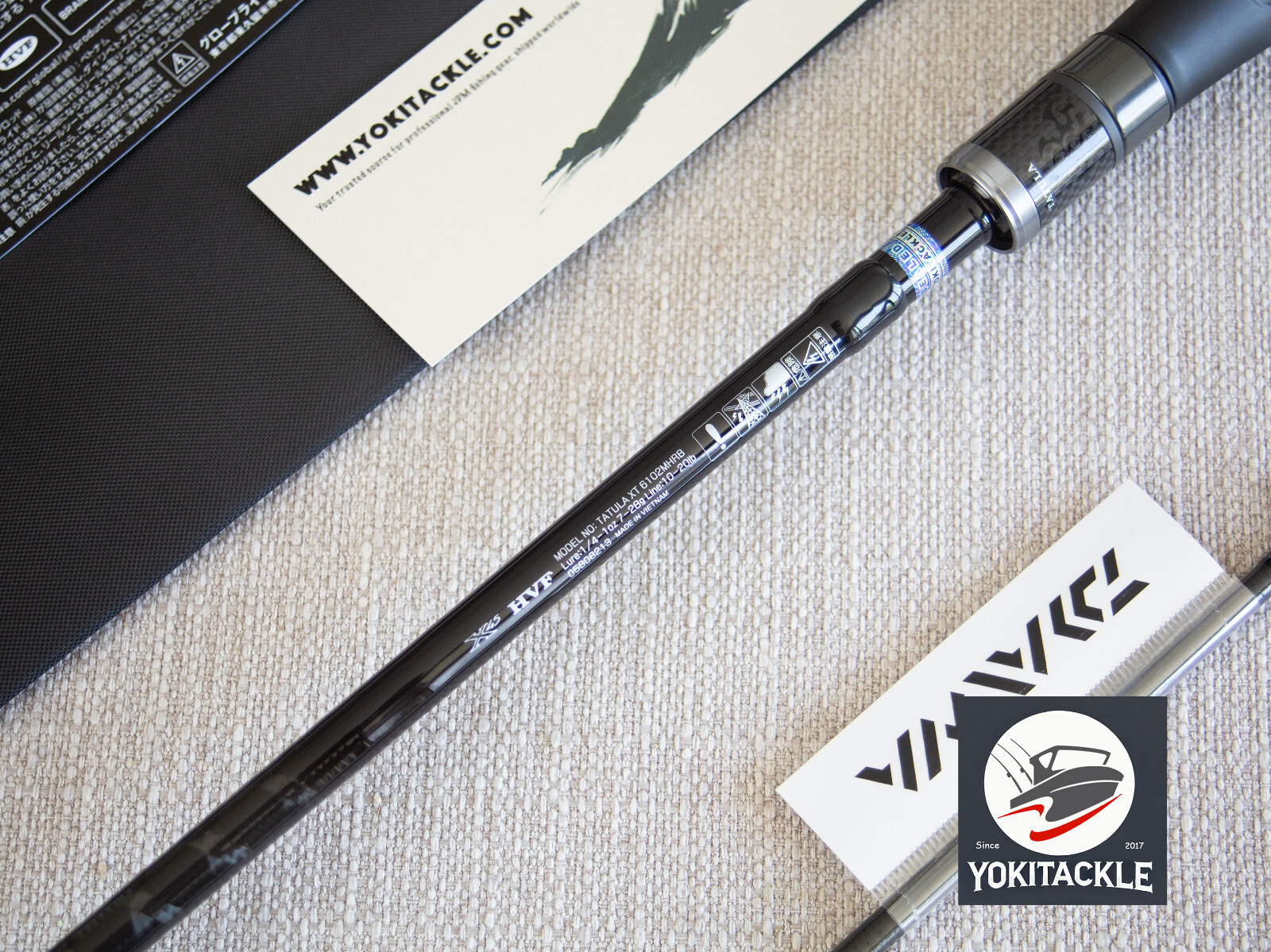 Daiwa 24 TATULA XT 6102MHRB 2pc Baitcasting Rod From Japan