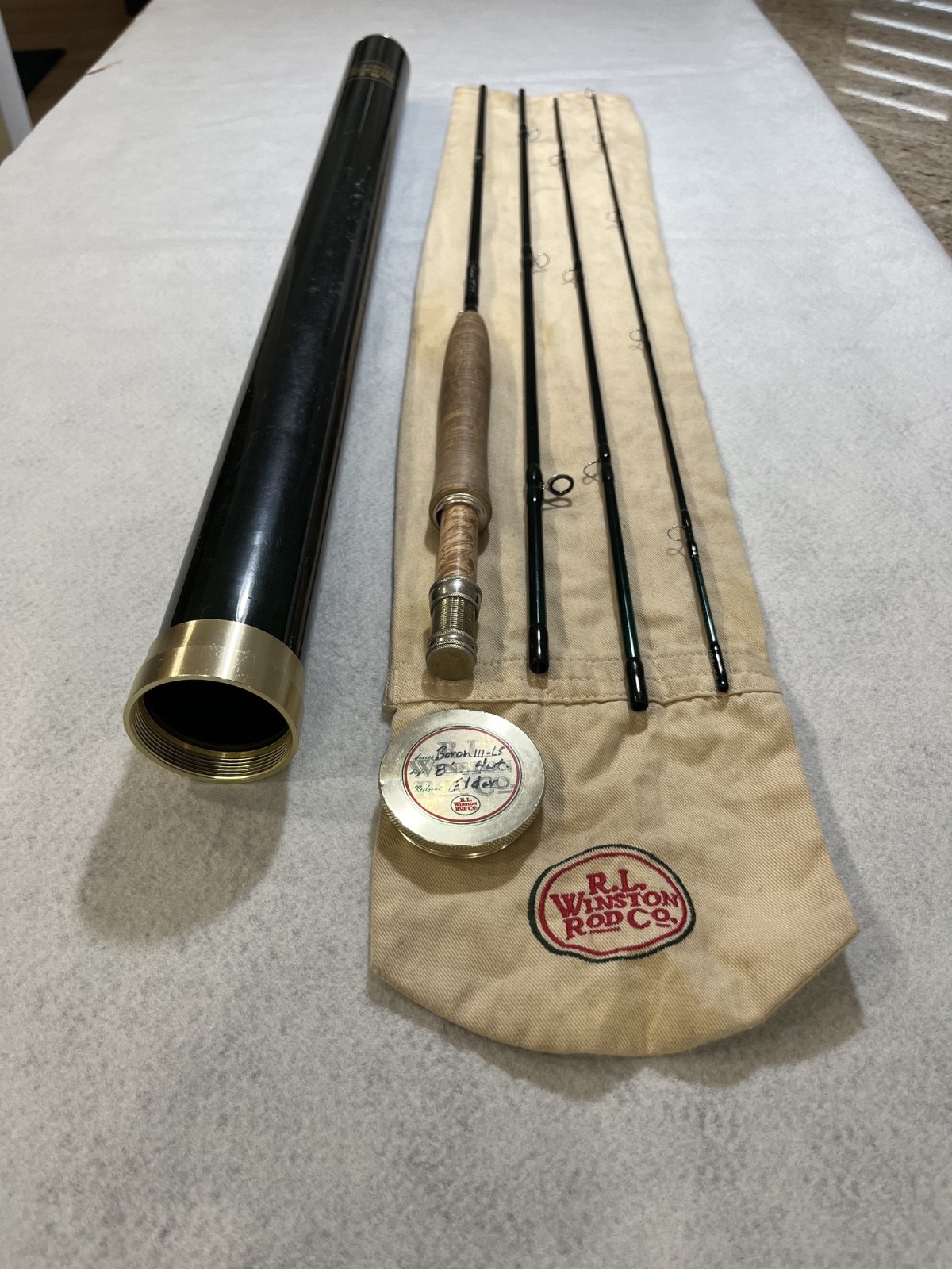 Winston Boron III LS 8′ 4wt 4piece Fly Rod – Lightly used in excellent Condition