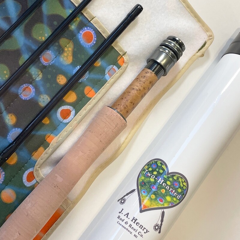 Two-Hearted 2wt. 7’6″ with Carbon Fiber Tube