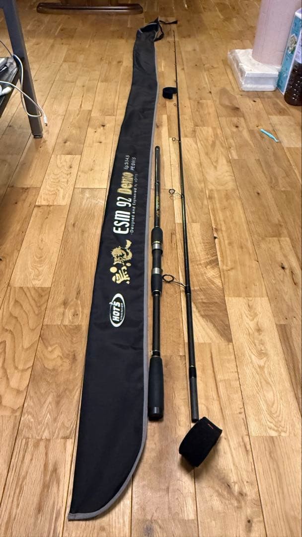 HOT’S Hiryu ESM92 Egging Rod, 3.5-4.5 Egi, PE 0.6-1.5, Used