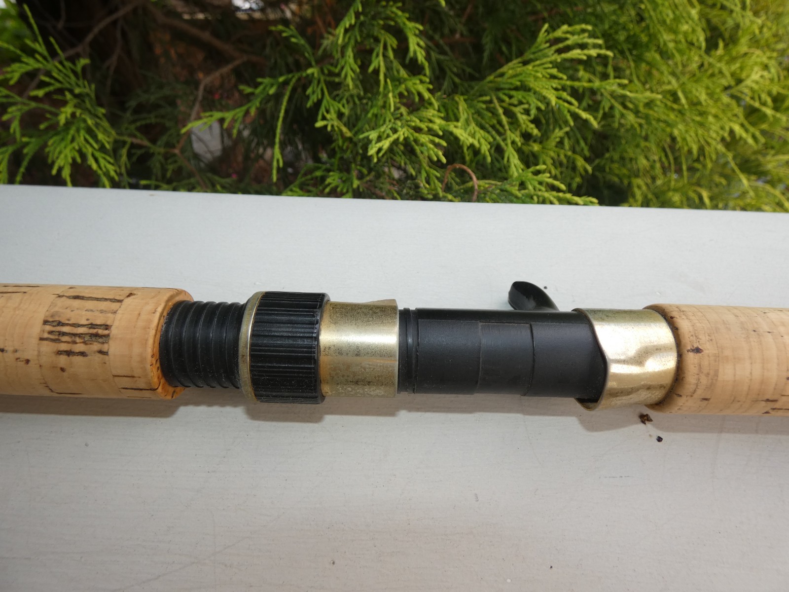 RARE VTG FENWICK HMG USA MADE 1 PC 7 FT TELESCOPIC CASTING FISHING ROD