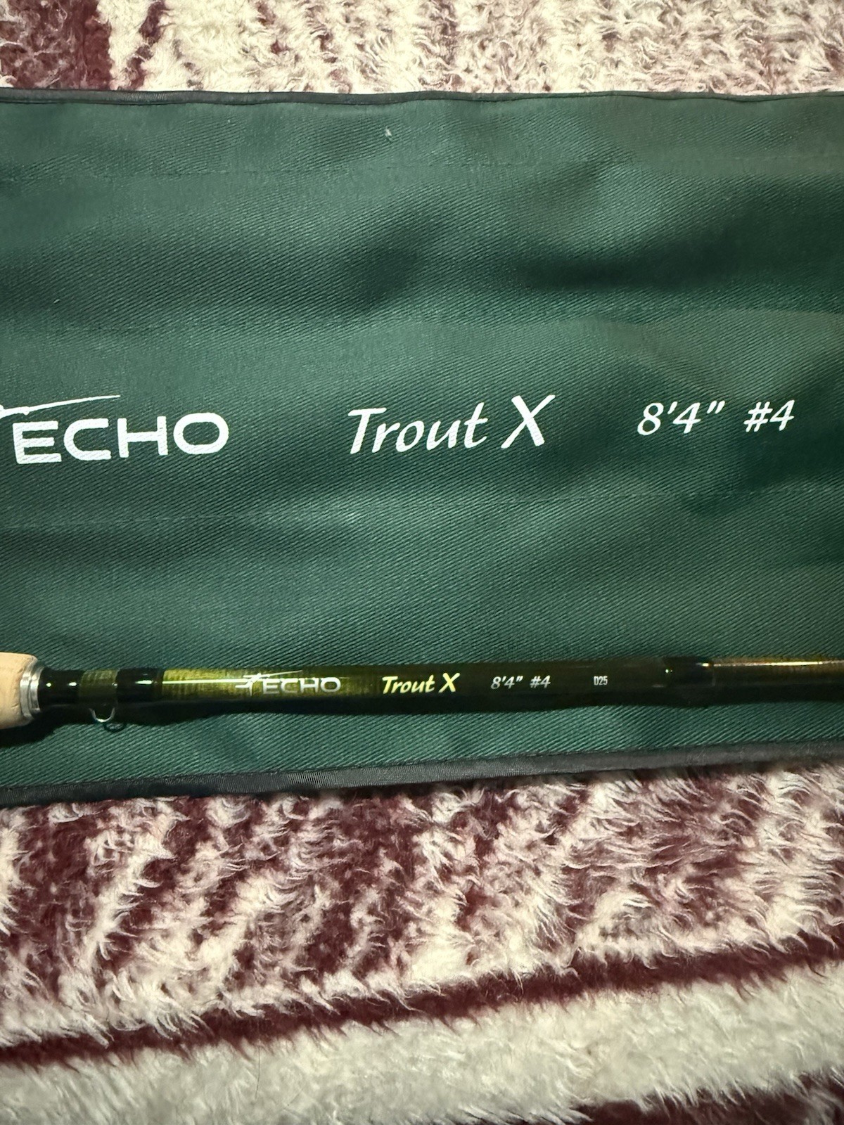 Echo Trout X 8’4″ 4wt 4pc Fly Rod