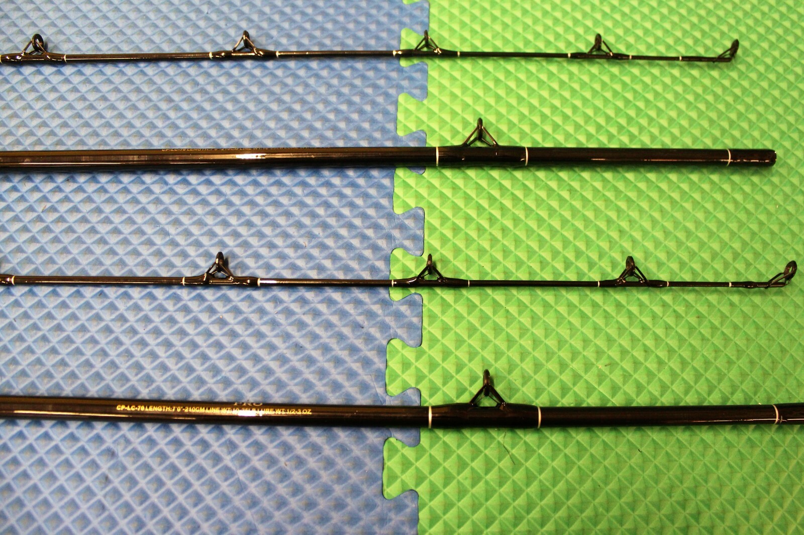 Okuma Black Classic Pro 7′ 0″ Lead Core Trolling Rod CP-LC-70 2-Pack!