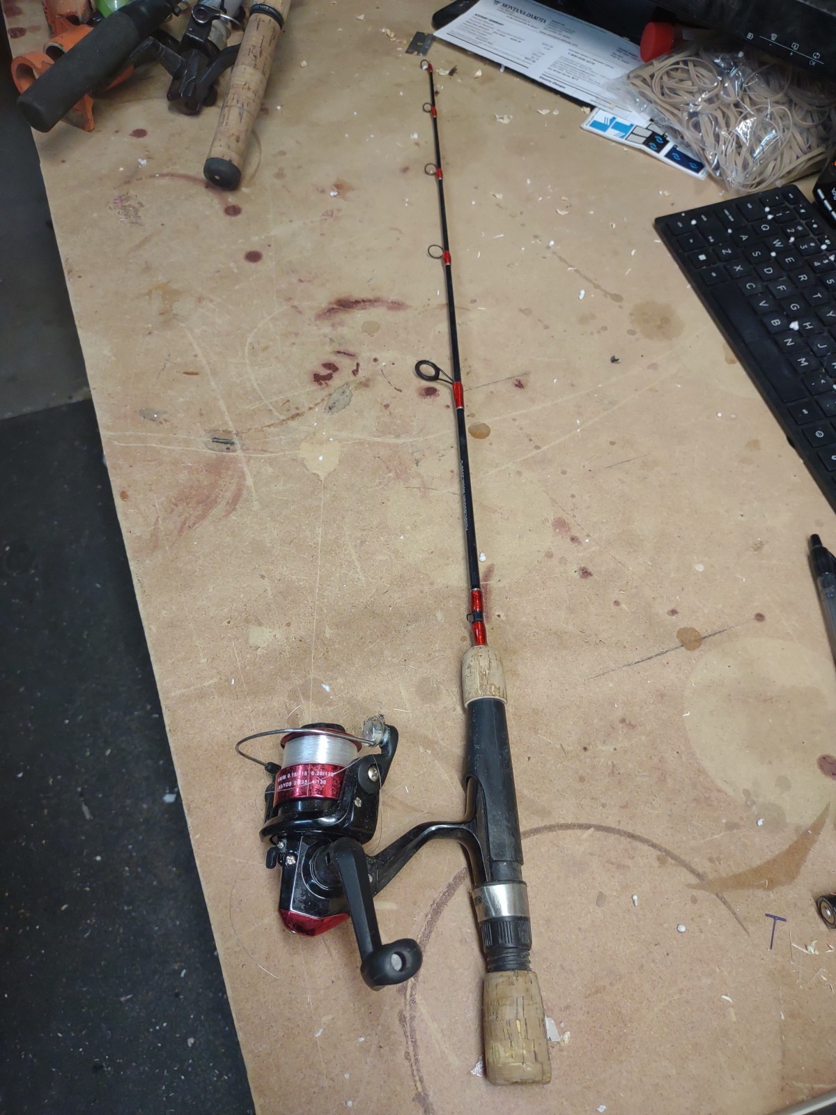Beaver Dam Titanium Tip Stick 29” Medium W/ Beaver Dam In Line Reel Combo 2089