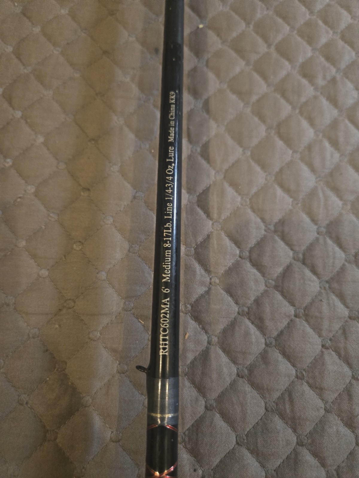 Rhino Titanium 1 pc Medium Casting Rod Segment (No End Segment) RHTC602M A