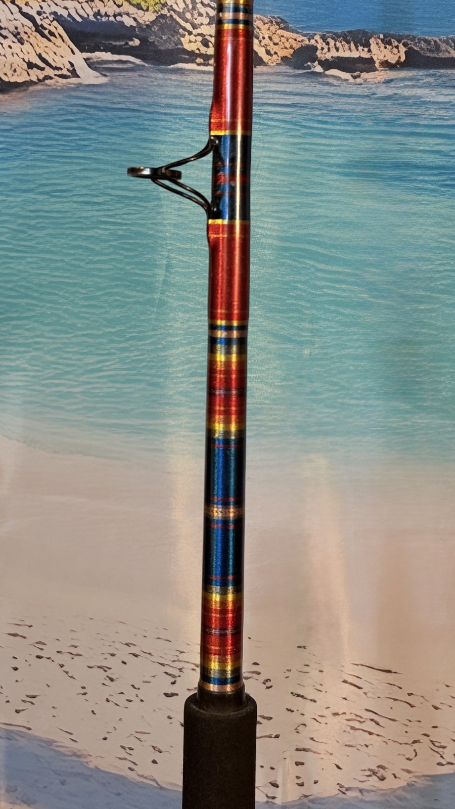 Calstar BT6465H Custom Conventional Tuna Rod The Longfin Offshore Saltwater RED