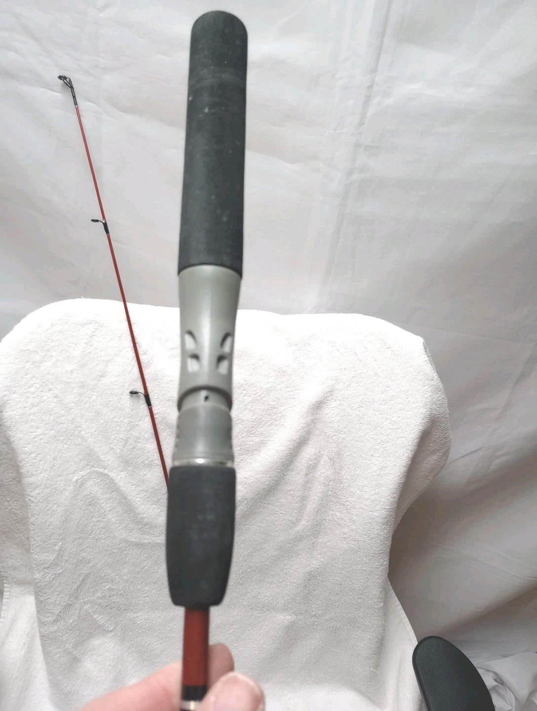 Zebco SlingShot 202 SLSPWA-GWM1 Fishing Rod 2 Piece Pre Owned