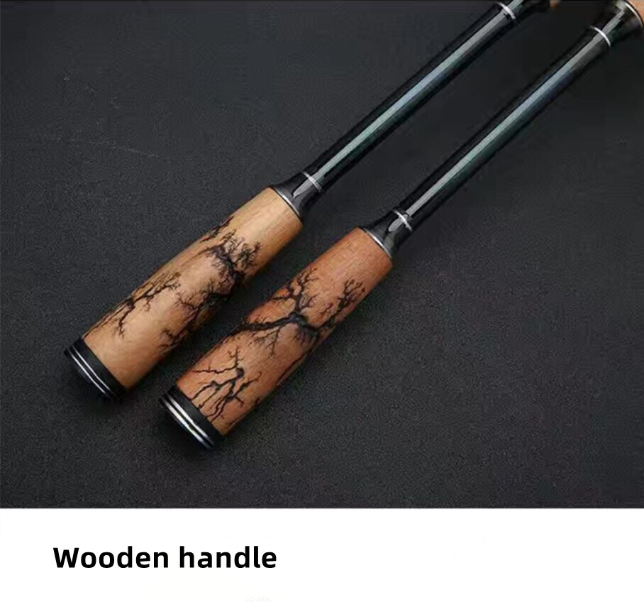 1.8M-2.4M Telescopic Fishing Rods Carbon Spinning Casting Rods Fishing Pole Bait