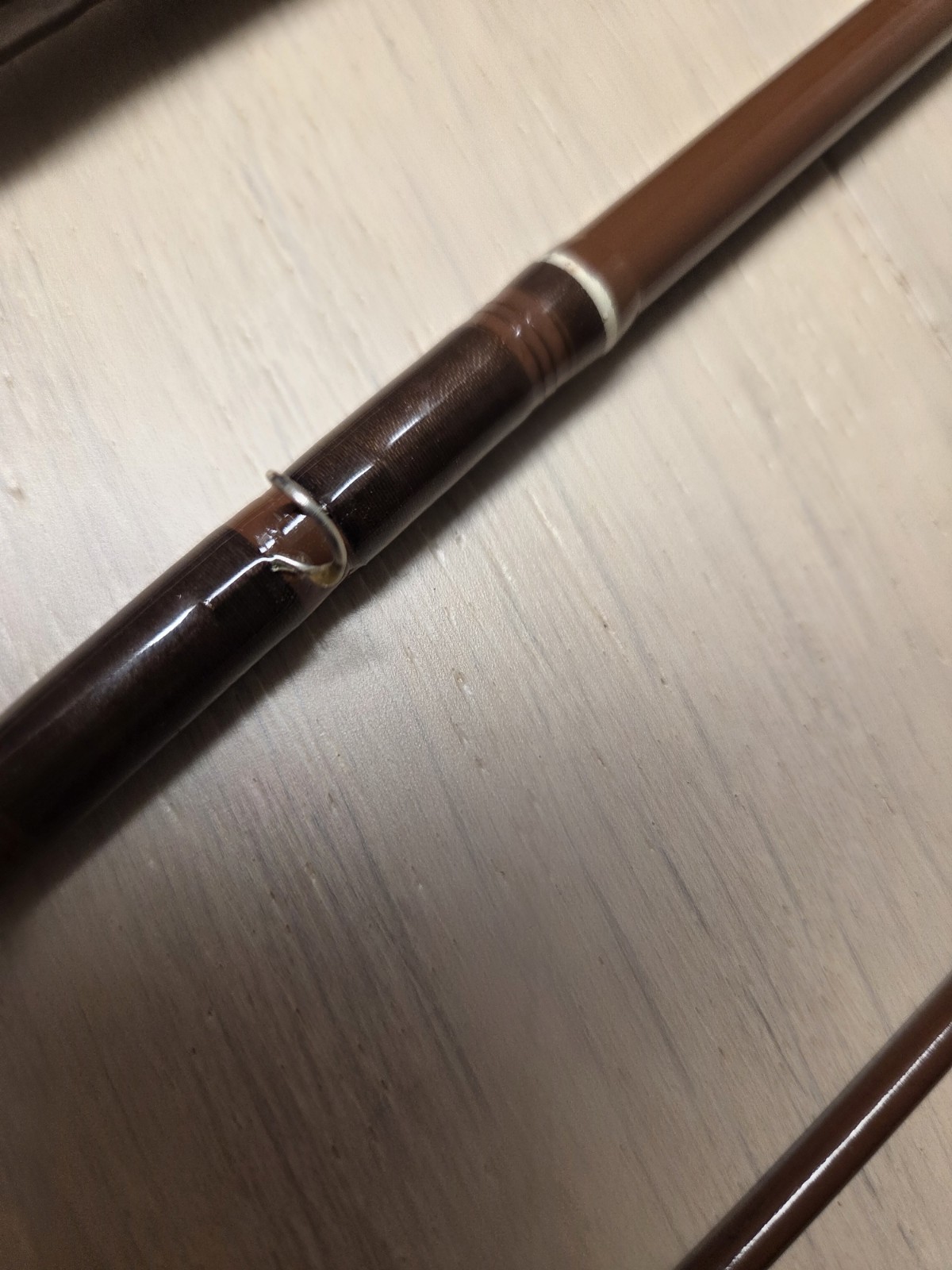 Shakespeare Classic FY12-R 8ft 3pc Fly Rod Medium Fiberglass Brown