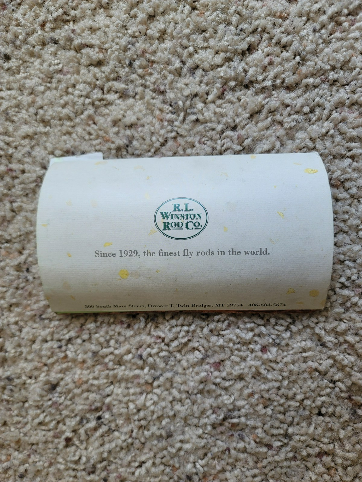 R.L. Winston Rod IM6 9′ 6wt 2pc Fly Rod Good Condition