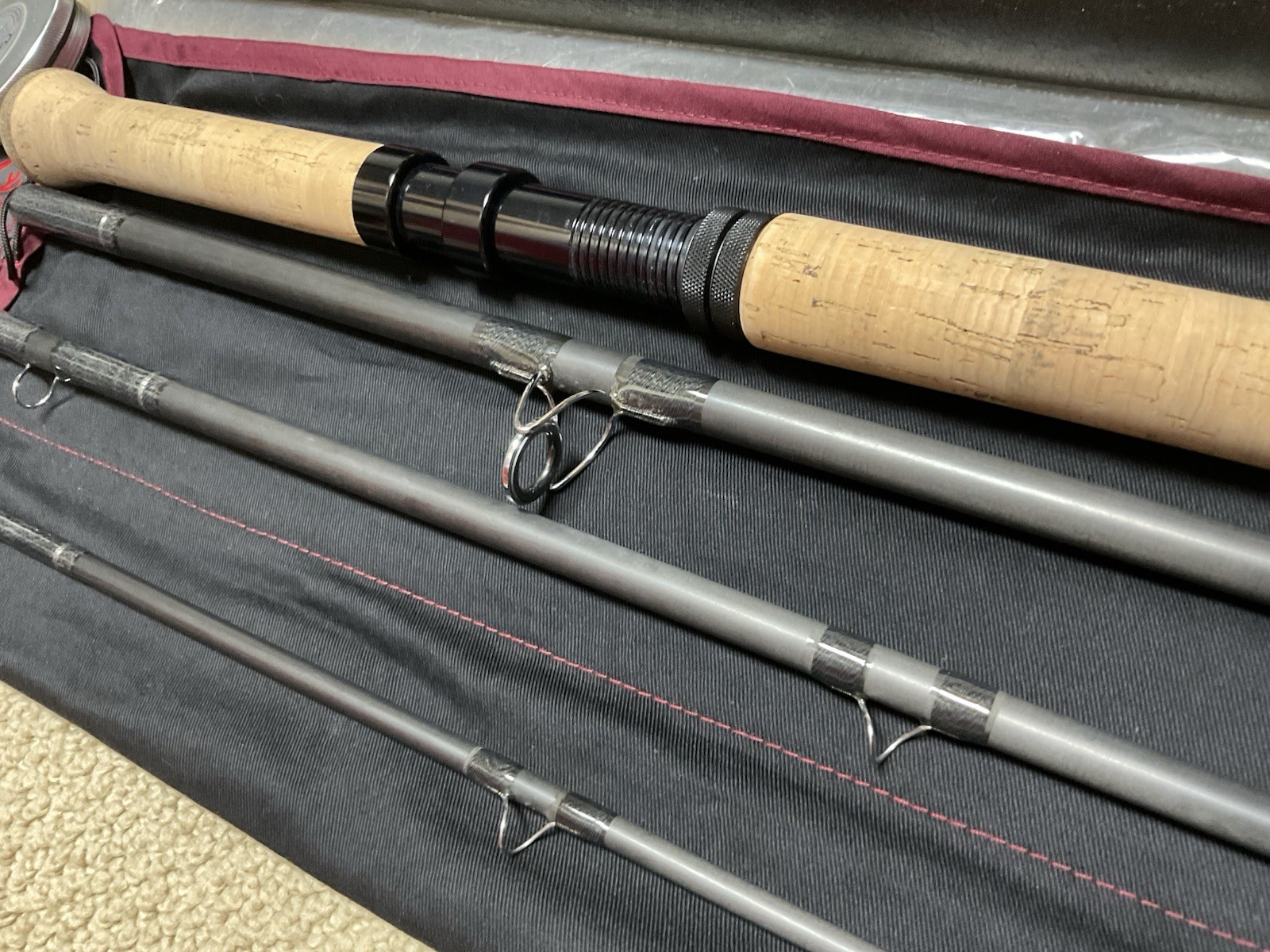 UNUSED Scott Spey Fly Rod LS2 1269/4 Shooting Head Special 12’6” 9wt