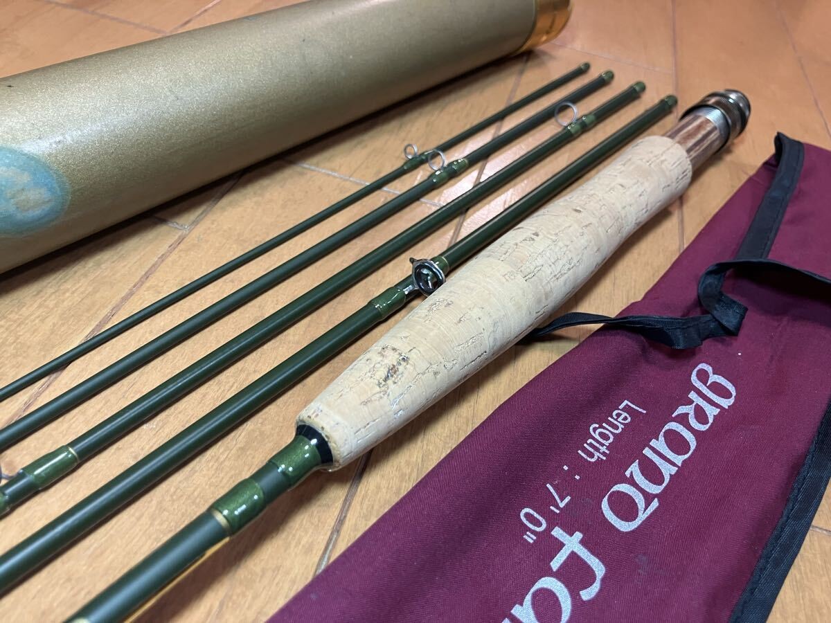 Coatac Grano Fario 2010 7′ #3/4 5-Piece Pack Rod Used, w/ case JDM