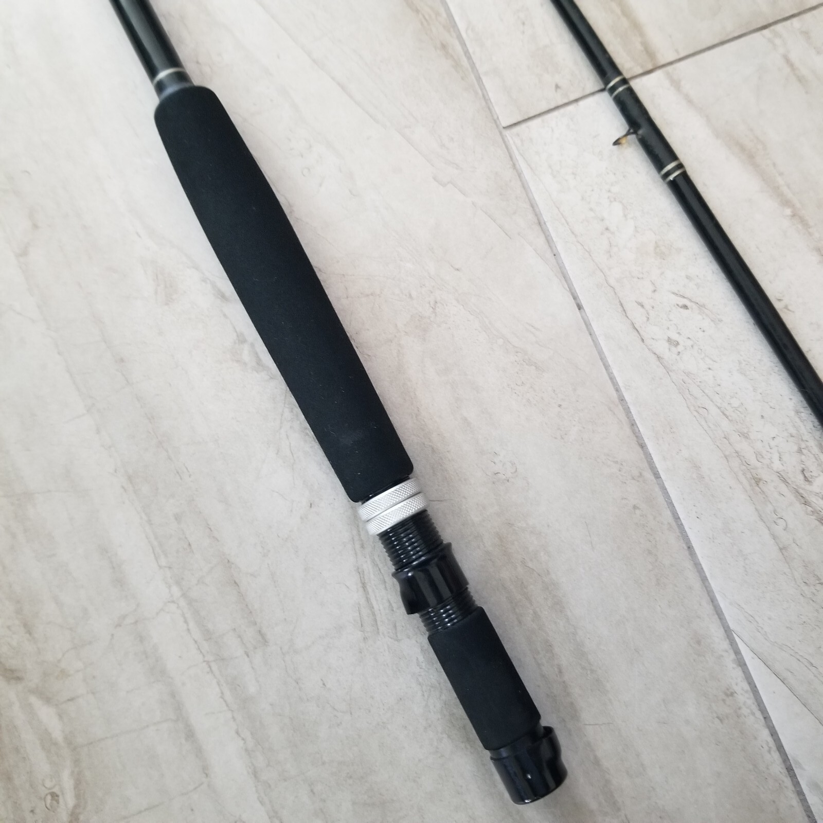 Vintage ABU GARCIA Fly Rod 8’0” 2 Pc Vintage Black BGF 8480 Good Used CONDITION