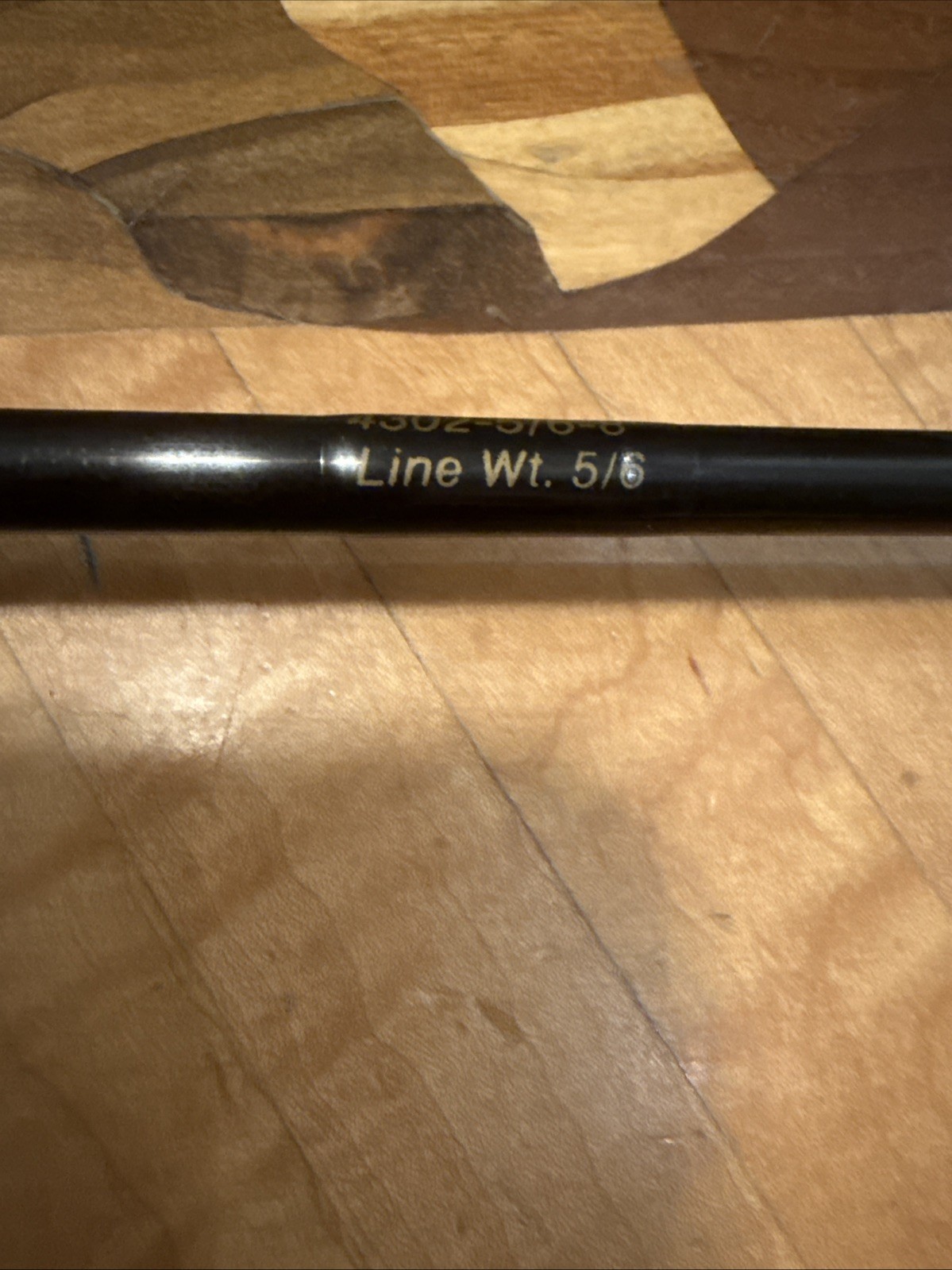 St Croix 4302 wt 5/6 Imperial Graphite XL 8′ 2pc Fly Rod near mint