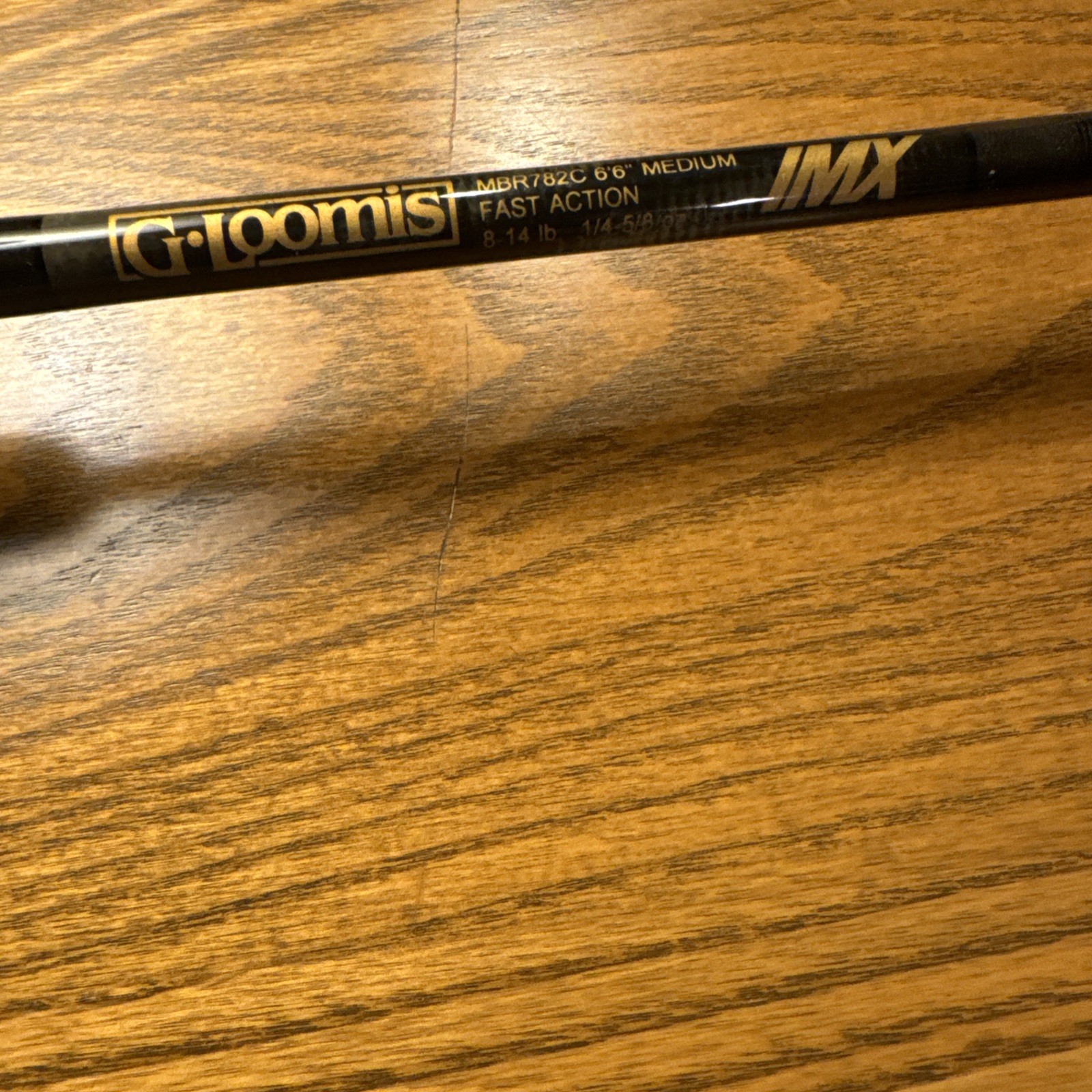 G. Loomis IMX 6’6” Medium Fast Action MBR782C