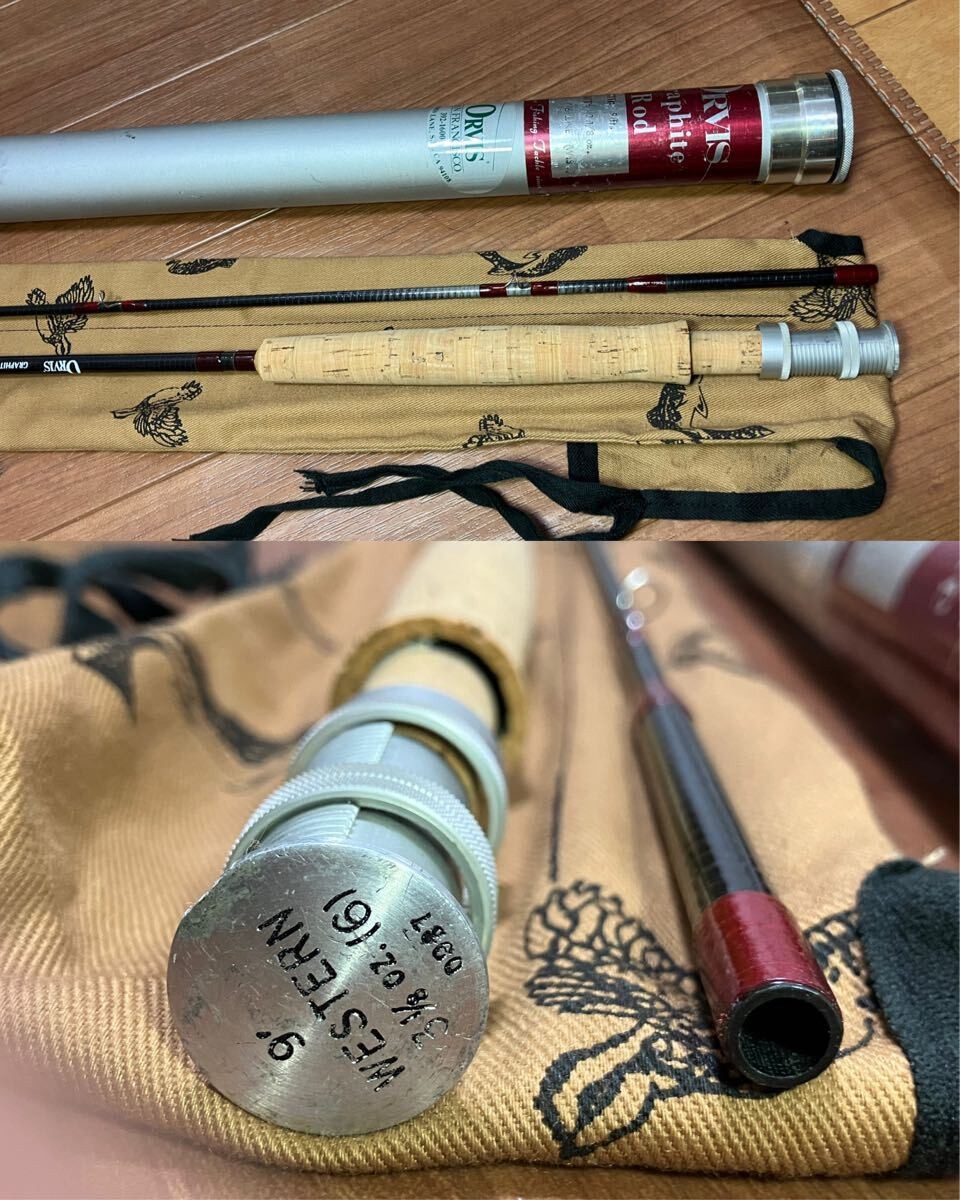 Orvis Graphite Western 9′ #6 3.1/8oz Fly Rod Fishing