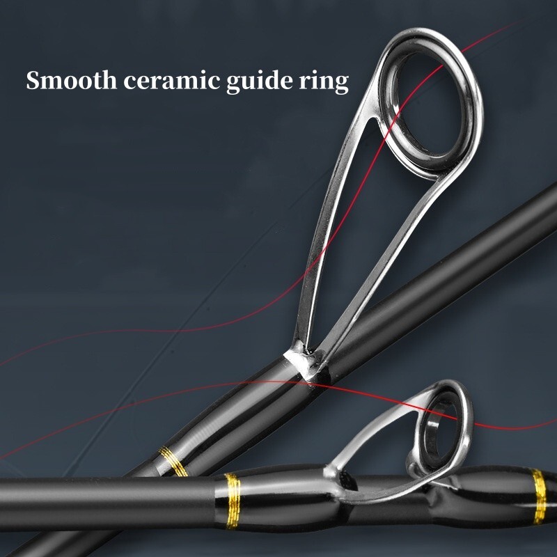 5.6ft 6ft Fishing Rods Spinning Casting Rod Carbon Fiber Rod 2 Sections Fast Rod