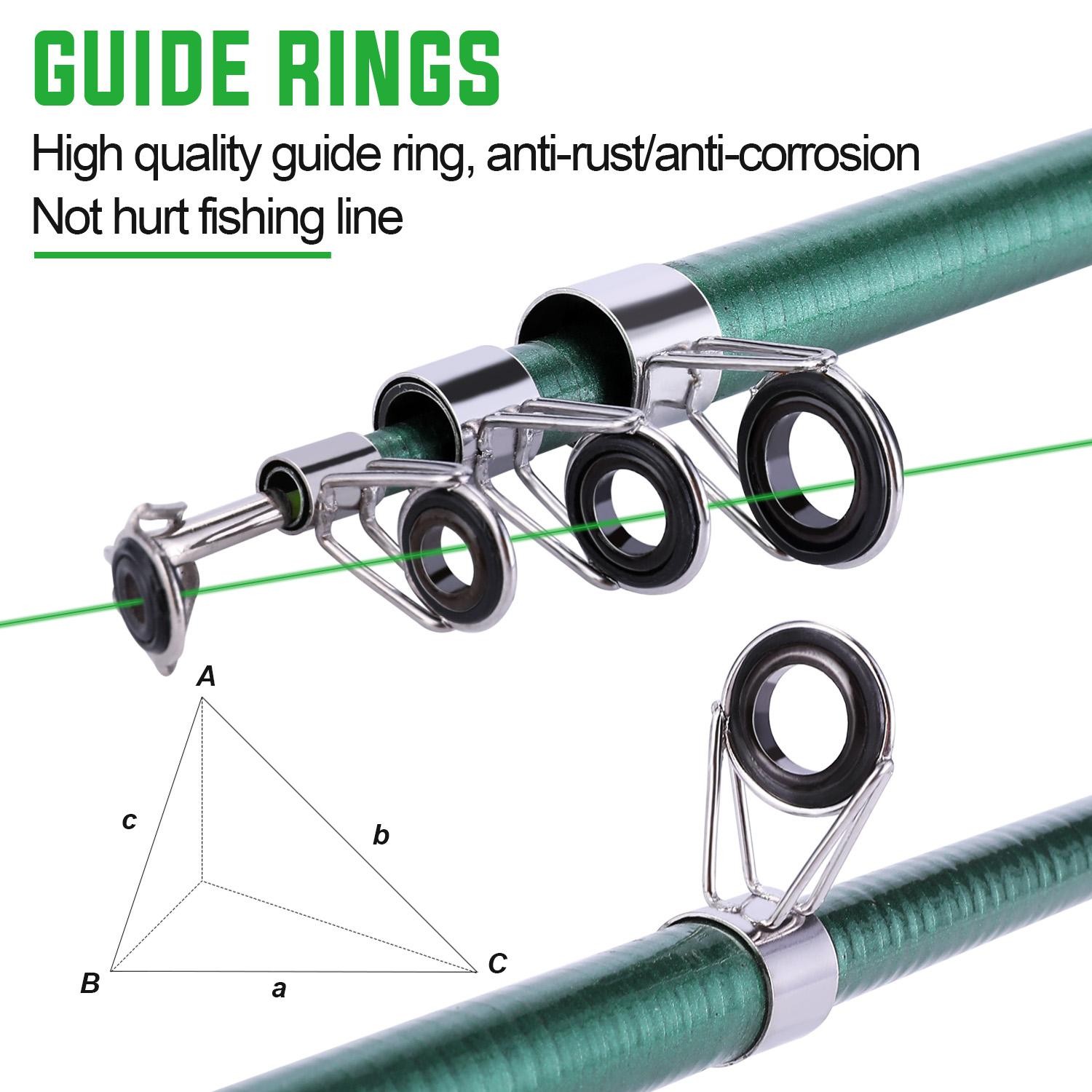 Sougayilang 1.8m Spinning Fishing Rod M Power Children Fishing Rod Telescopic Ro