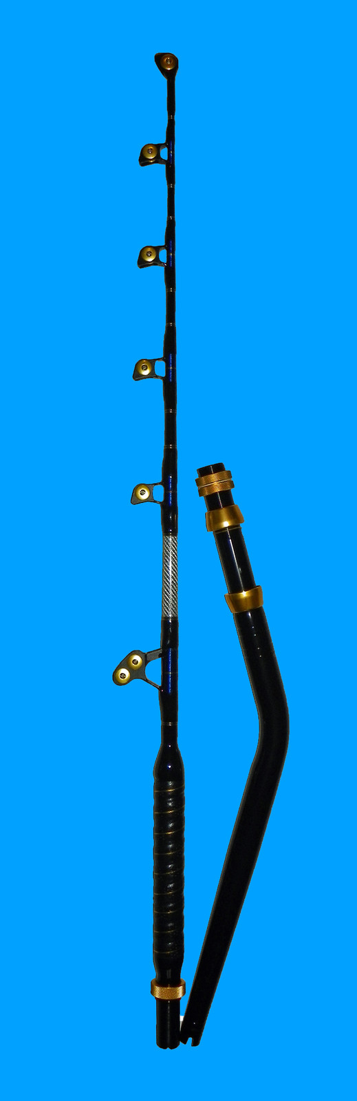 OKIAYA PAC BAY BENT BUTT 80-130LB VENOM PRO Trolling Rod For PENN OR TIAGRA