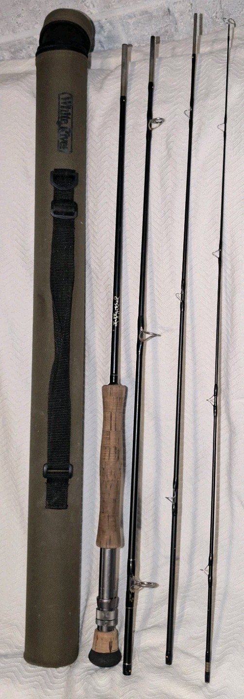 Temple Fork Outfitters TICR Lefty Kreh Fly Rod 9ft 8wt 4pc W/Mismatch Tube