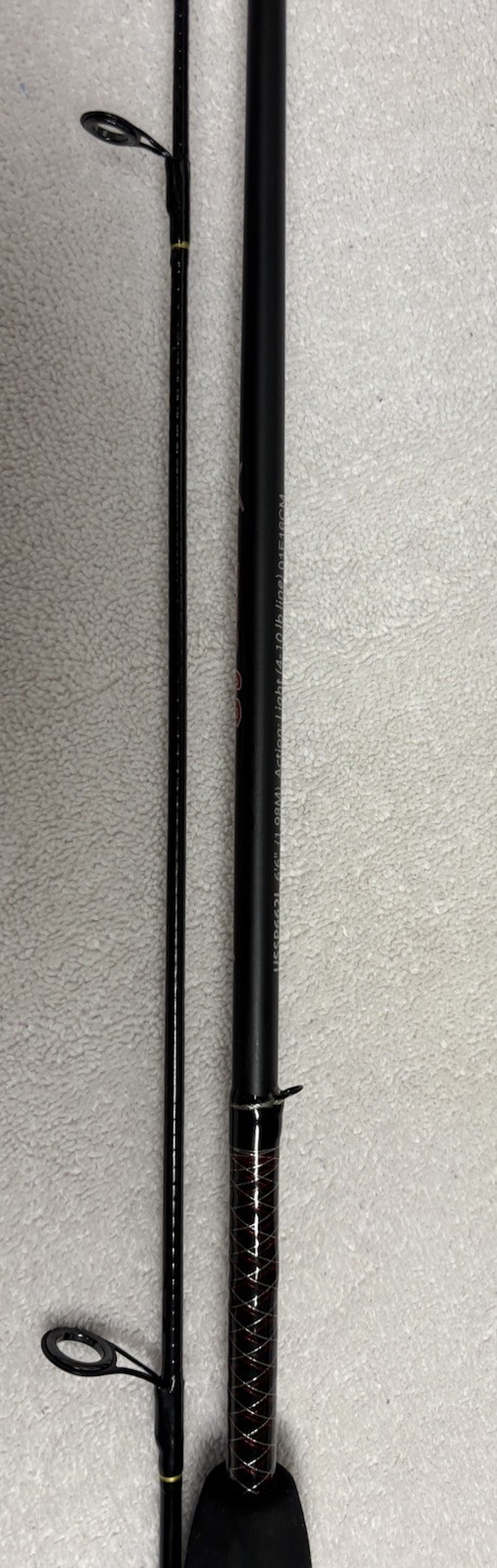 Shakespeare Ugly Stik GX2 Spinning Rod 6’6” Light 2-piece 4-10 Lb USSP662L GUC