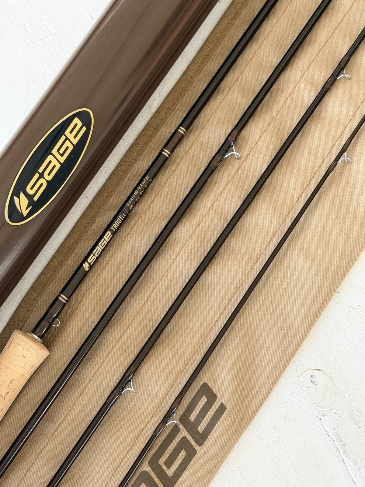 **BEAUTIFUL** 🔥~VINTAGE~ SAGE TROUT LL 4wt. 8’6”in FLY ROD!! ~LEGENDARY~🔥