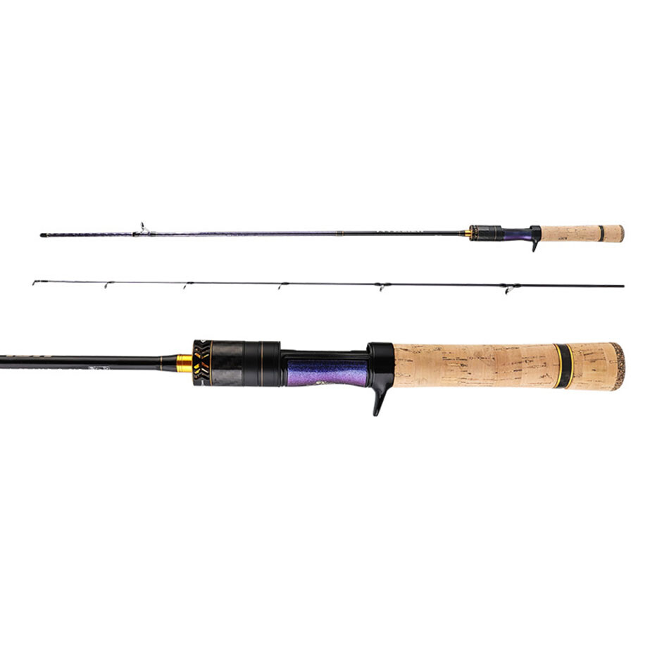 MAKFISH Spinning Rod 6ft 6.6ft 2-8lb Fast Casting Fishing Carbon Rod Trout Cork