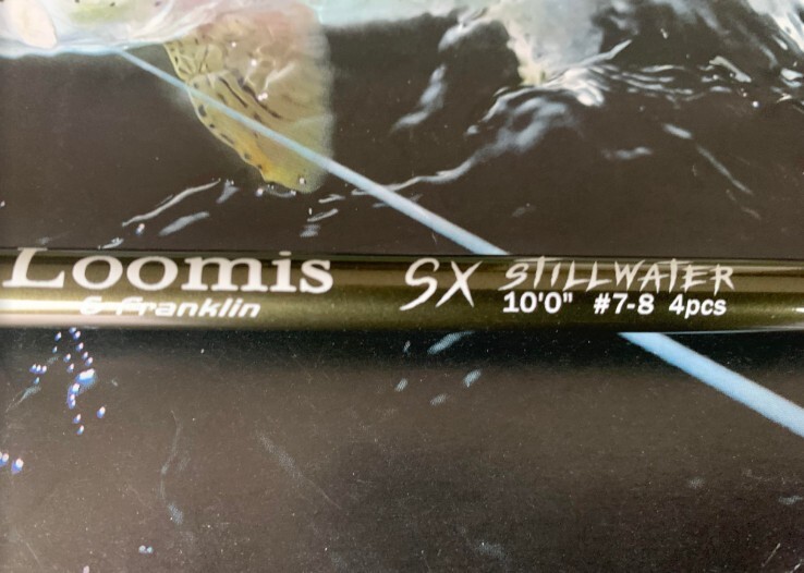 Loomis and Franklin Specialist Stillwater SX fly rod new 10 foot 7/8