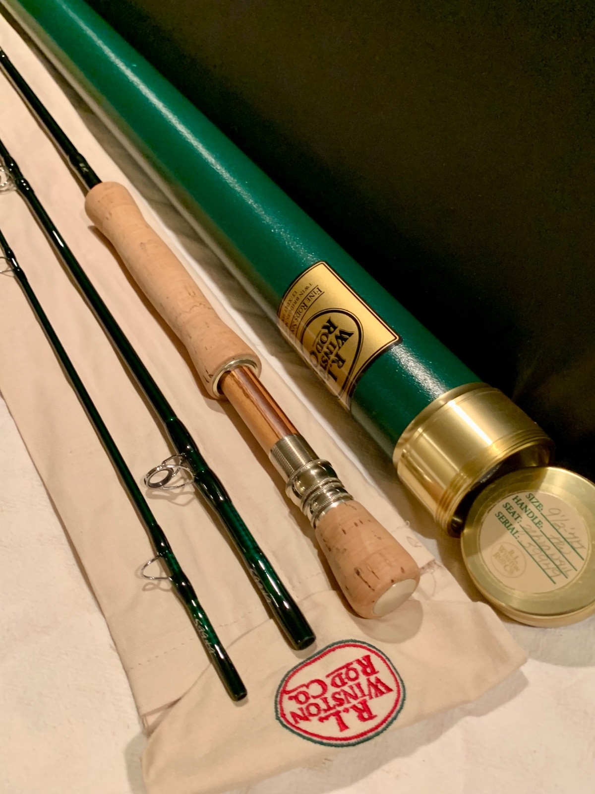 Winston 3pc LT 9’6″ 7wt – Great Condition