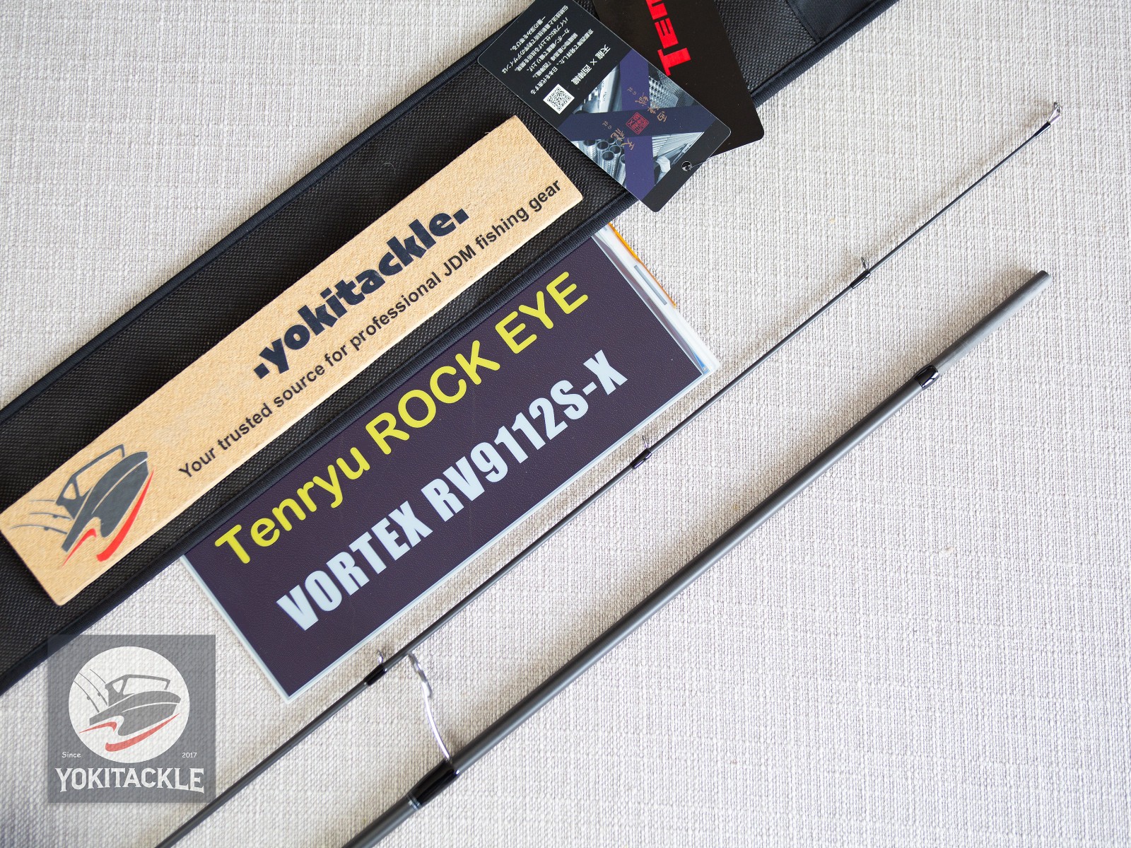 Tenryu ROCK EYE VORTEX RV9112S-X Spinning Rod Shipping From JAPAN